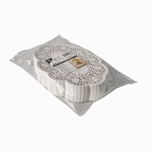 175000 Mokkadeckchen oval 22 cm x 15 cm weiss
