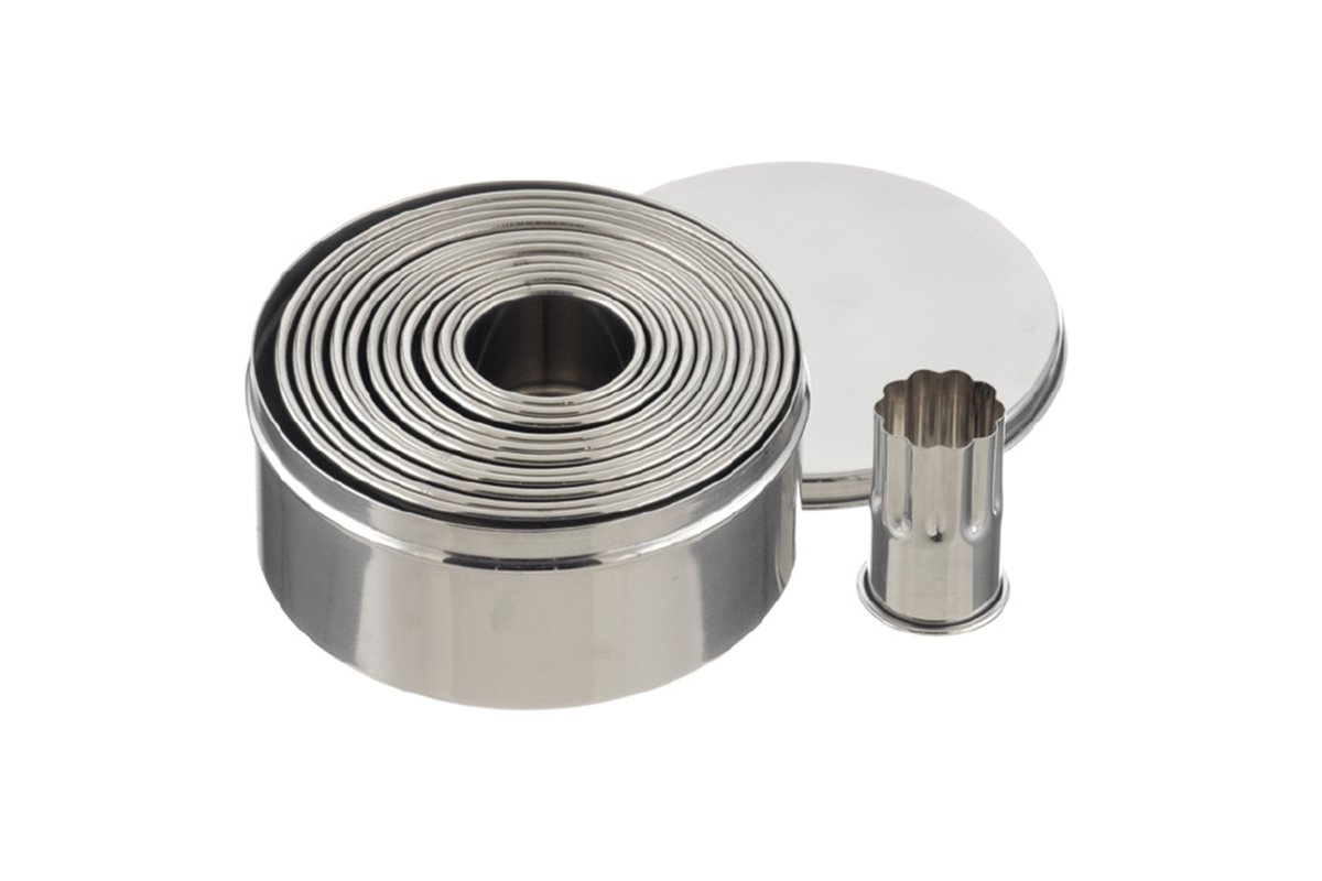 Ausstechersatz rund, gezackt Ausstechersatz rund, gezackt