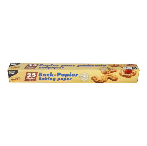 768 Backpapier 25 m x 38 cm braun in Faltschachtel
