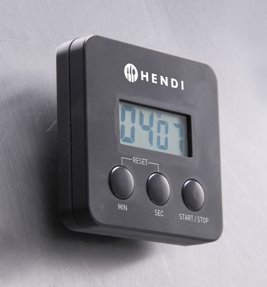 Digitale Küchenuhr, HENDI, 67x20x(H)67mm