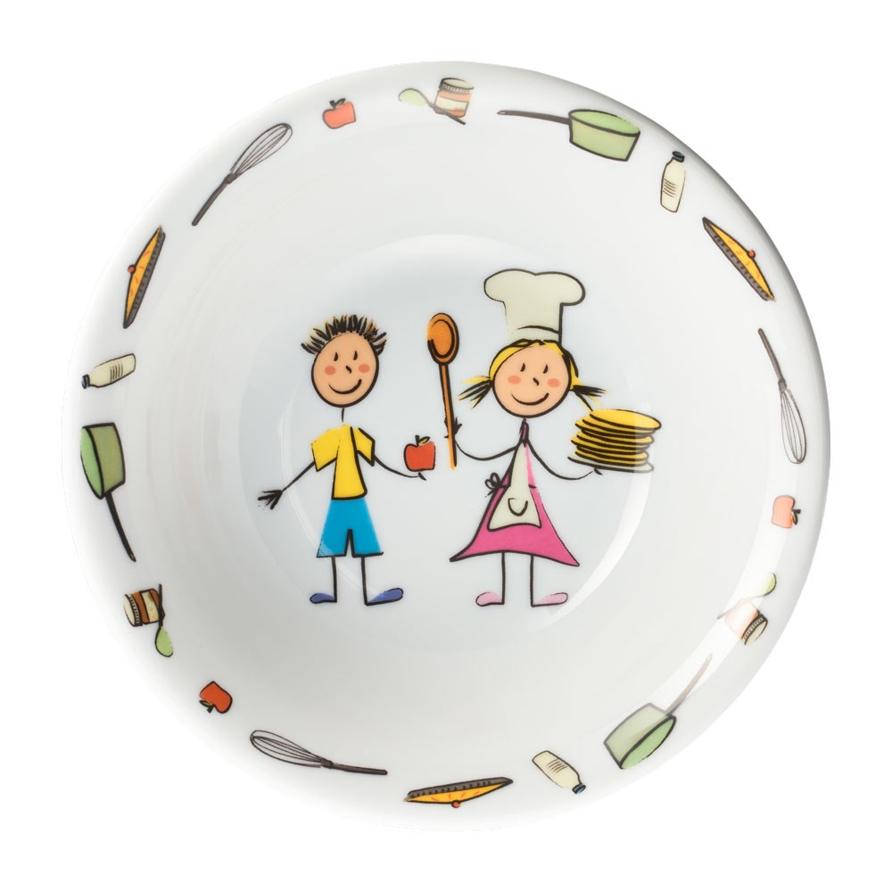 Kindergeschirr Teller tief Ø 170 mm Kindergeschirr Teller flach Ø 230 mm