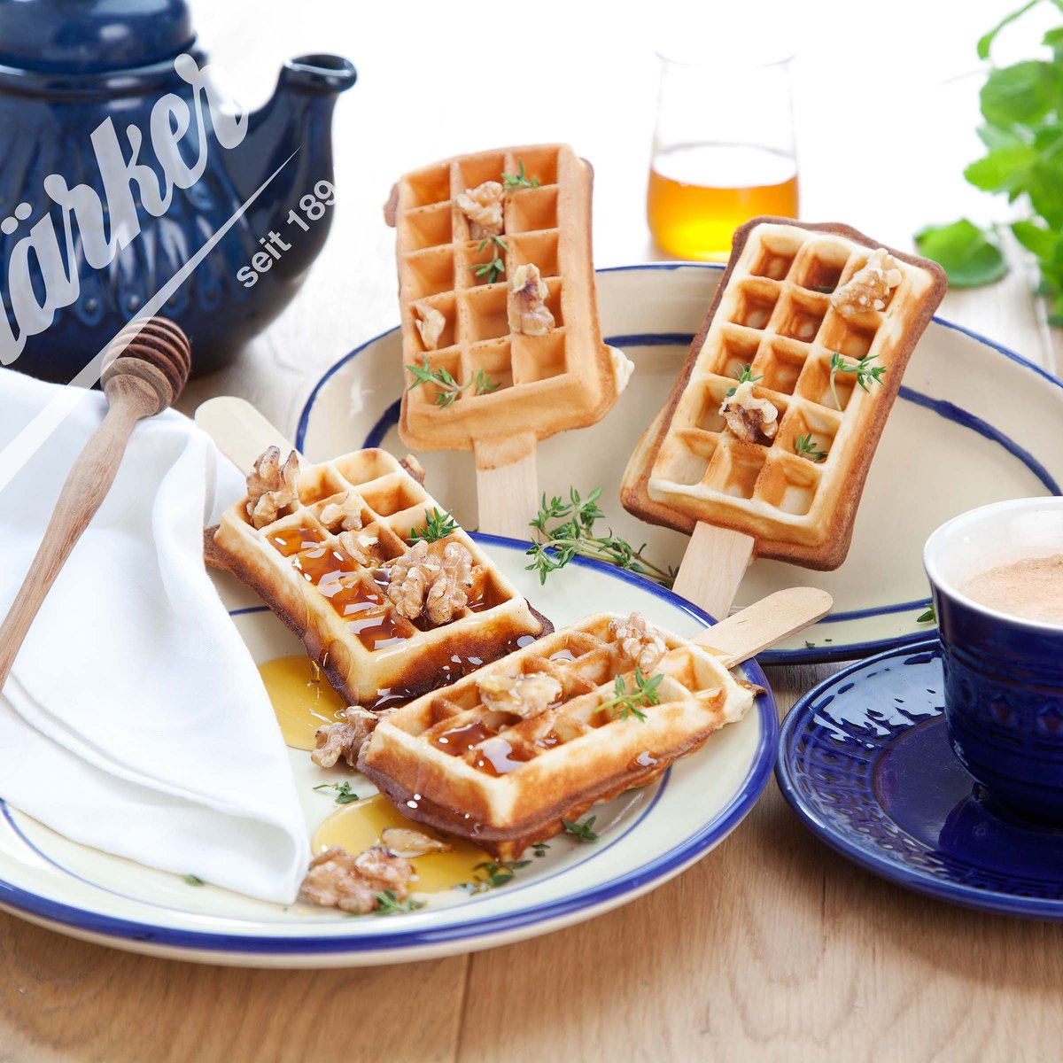 Rahwaffel am Stiel Wechselplatten für Thermocook®