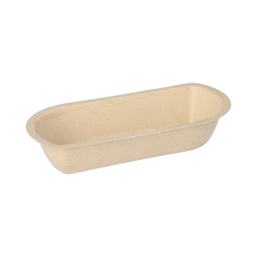 19200 Snacktrays Zuckerrohr 3,1 cm x 7,6 cm x 15,4 cm natur