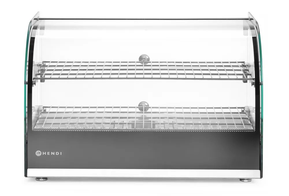 Warmhaltevitrine doppelt, doppelt, Schwarz, 220-240V/800W, 554x376x(H)376mm Warmhaltevitrine doppelt, doppelt, Schwarz, 220-240V/800W, 554x376x(H)376mm