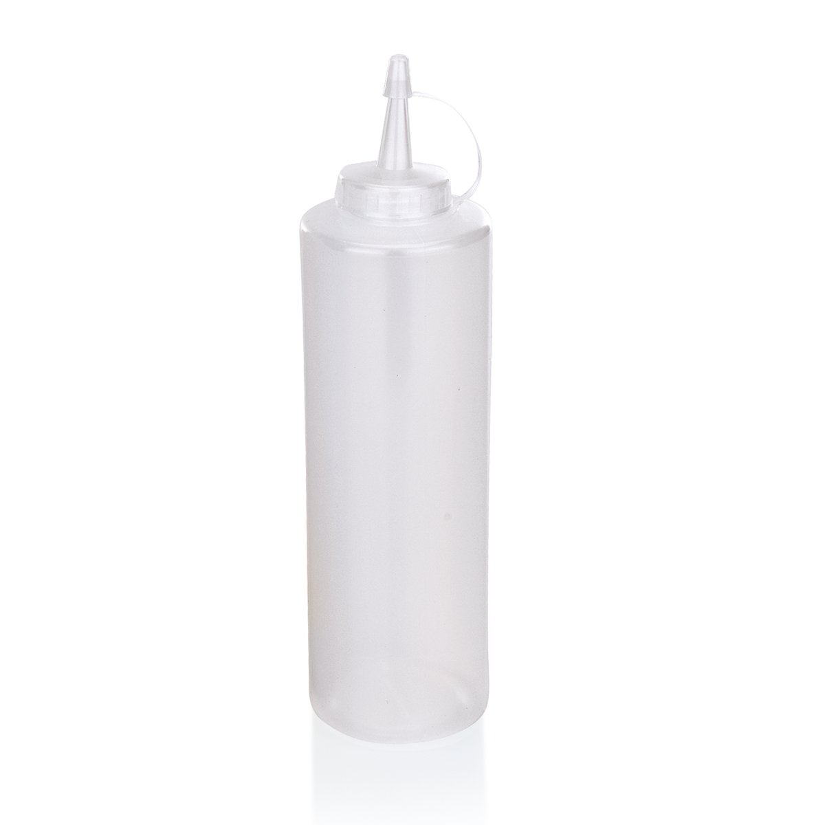 Quetschflasche 700 ml, Ø 7 cm, transparent
