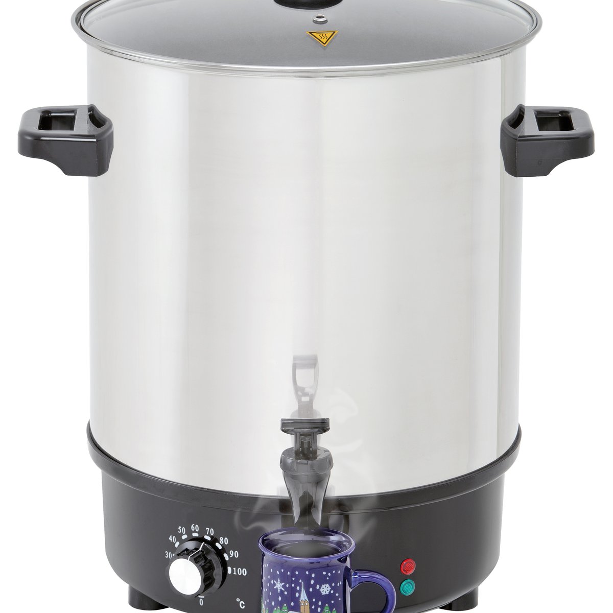 Glühwein- und Heißwasserkessel 30 Liter