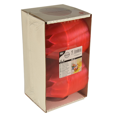 5184 Eis- und Dessertschalen, PS rund 400 ml Ø 12 cm · 7 cm pink