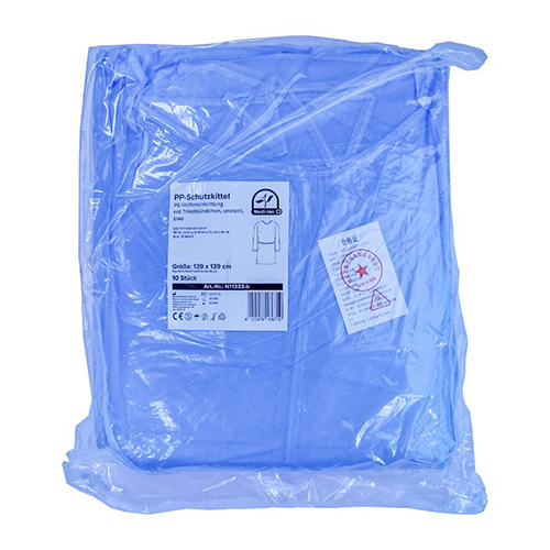 Medi-Inn® Schutzkittel 139 cm x 139 cm blau Medi-Inn® Schutzkittel 139 cm x 139 cm blau