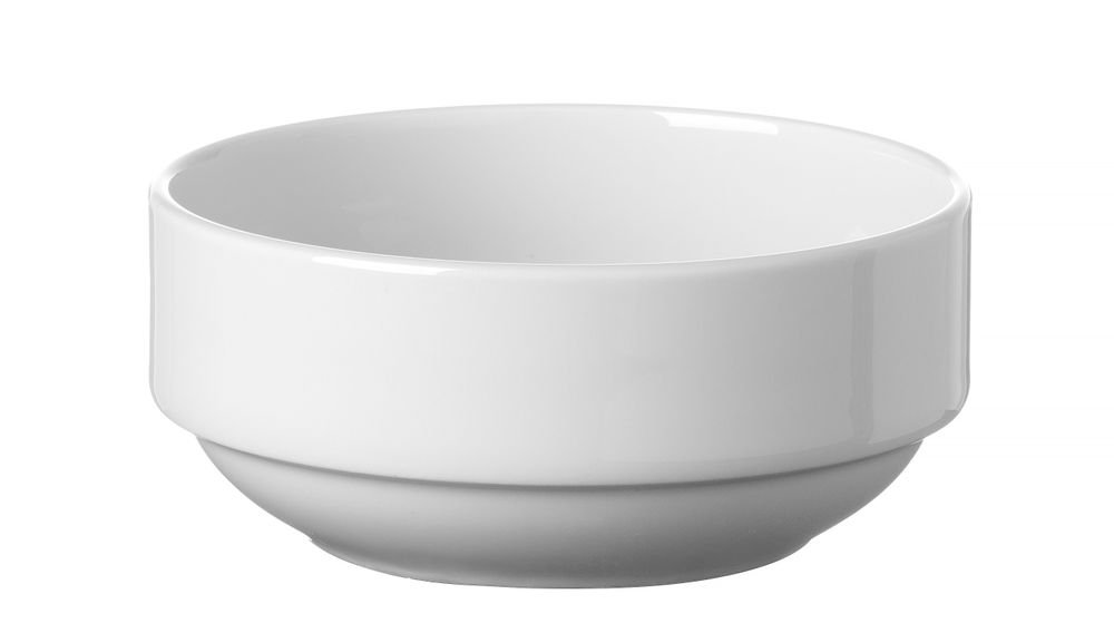 Salatschüssel, HENDI, Weiß, ⌀120mm