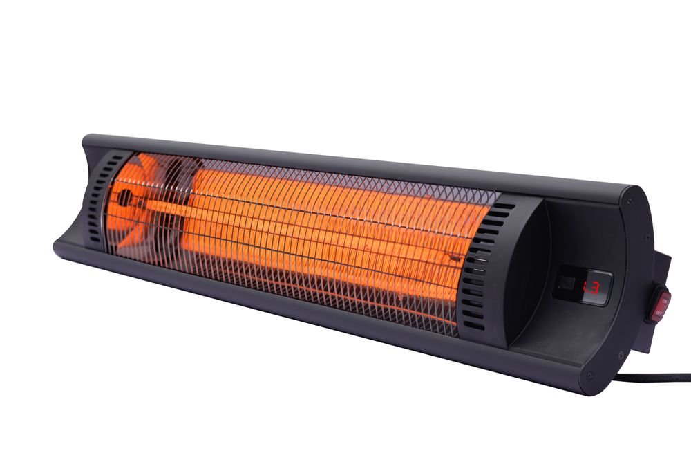 Infrarot-Heizgerät "Bola", HENDI, Schwarz, 230V/2500W, 912x185x(H)174mm Infrarot-Heizgerät "Bola", HENDI, Schwarz, 230V/2500W, 912x185x(H)174mm