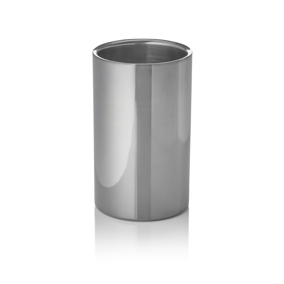 Flaschenkühler, Ø 12 cm, Höhe 19 cm, gun metal