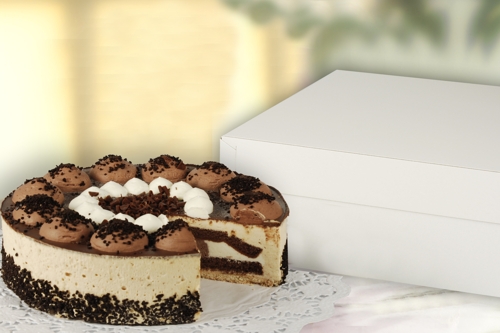 10 Tortenkartons, mit Deckel, Pappe eckig 30 cm x 30 cm x 10 cm weiss 1200 Tortenkartons, mit Deckel, Pappe eckig 30 cm x 30 cm x 13 cm weiss