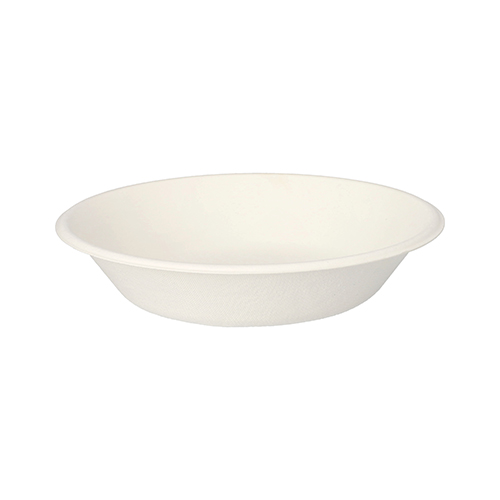 10500 Schalen, Zuckerrohr "pure" 680 ml Ø 19 cm · 4 cm weiss