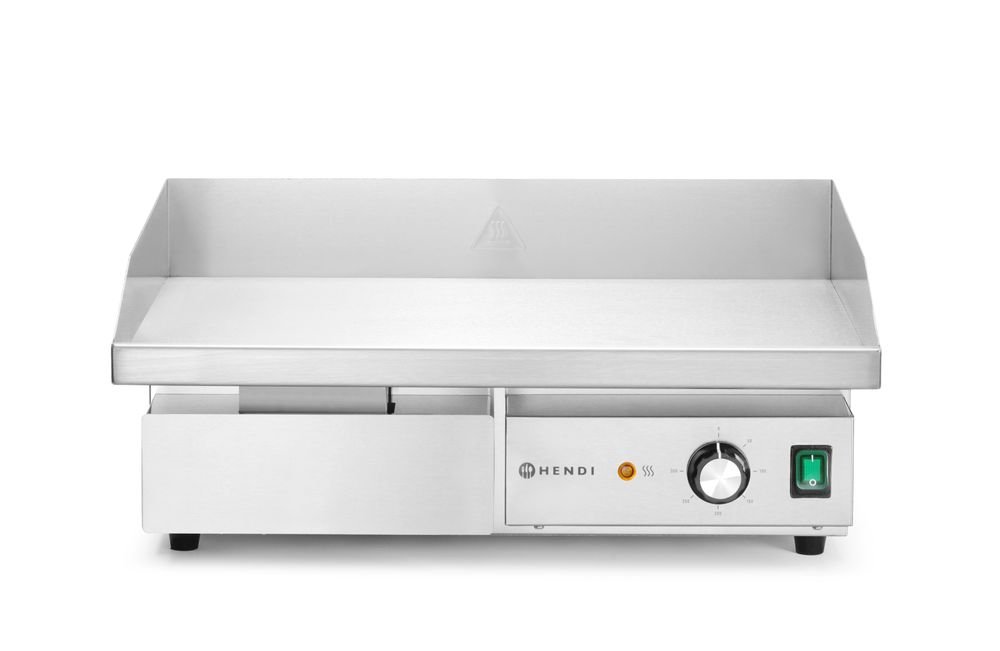 Grillplatte, flach, Budget Line, 220-240V/3000W, 550x430x(H)240mm