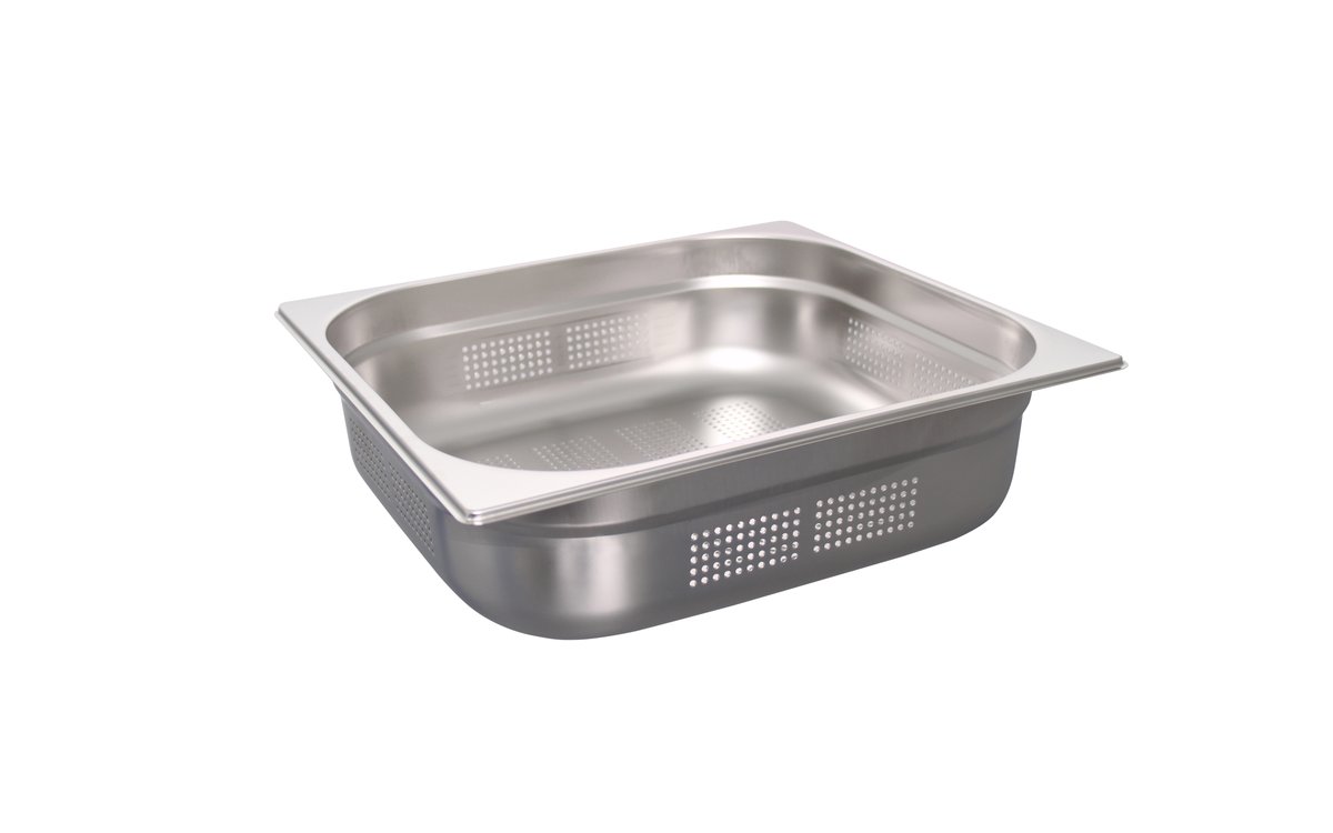 GN 2/3 Behälter gelocht, 354 x 325 x 100 mm GN 2/3 Behälter gelocht, 354 x 325 x 100 mm