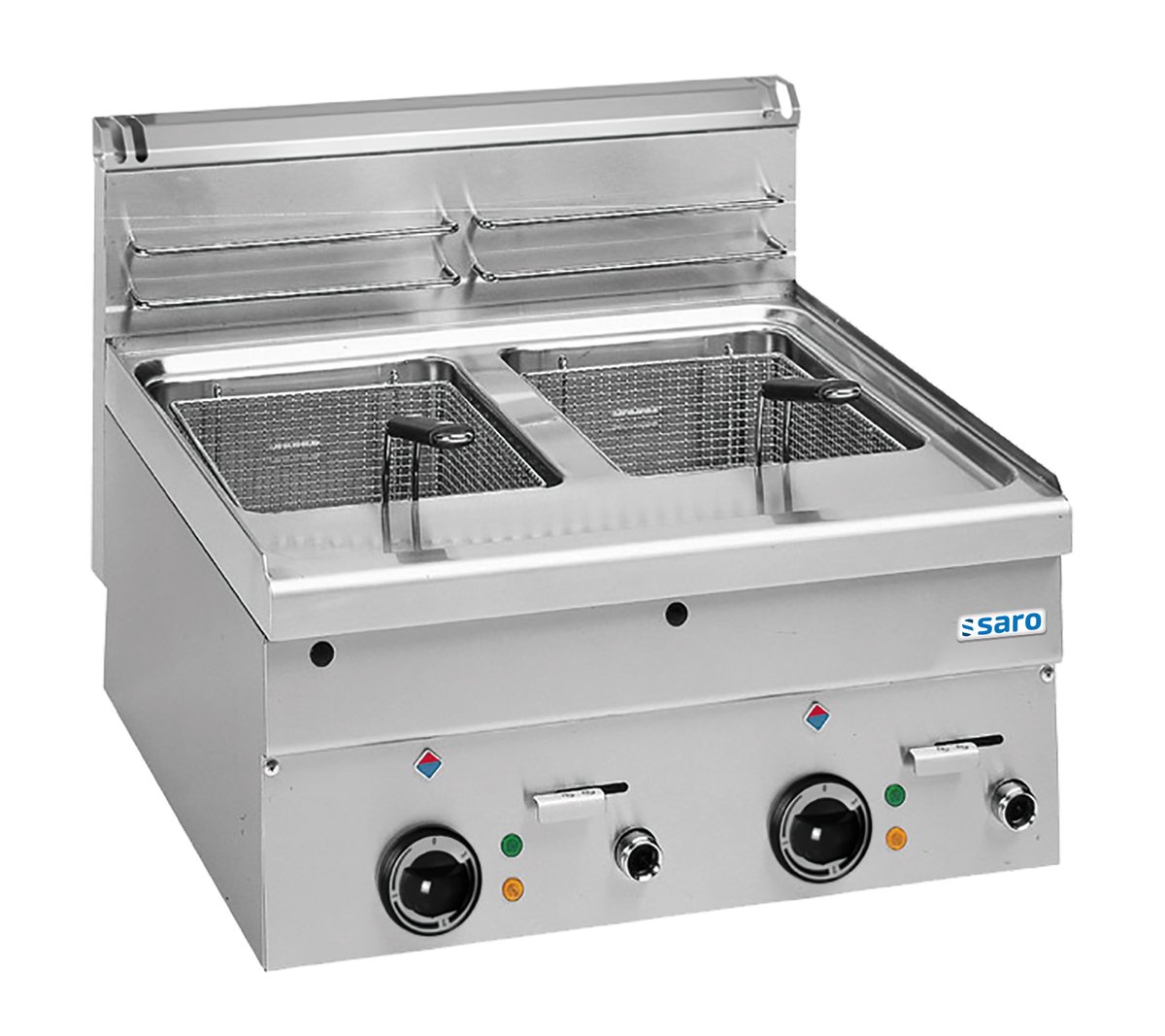 Elektro-Fritteuse10+10LAuftisch600LineModellEF66