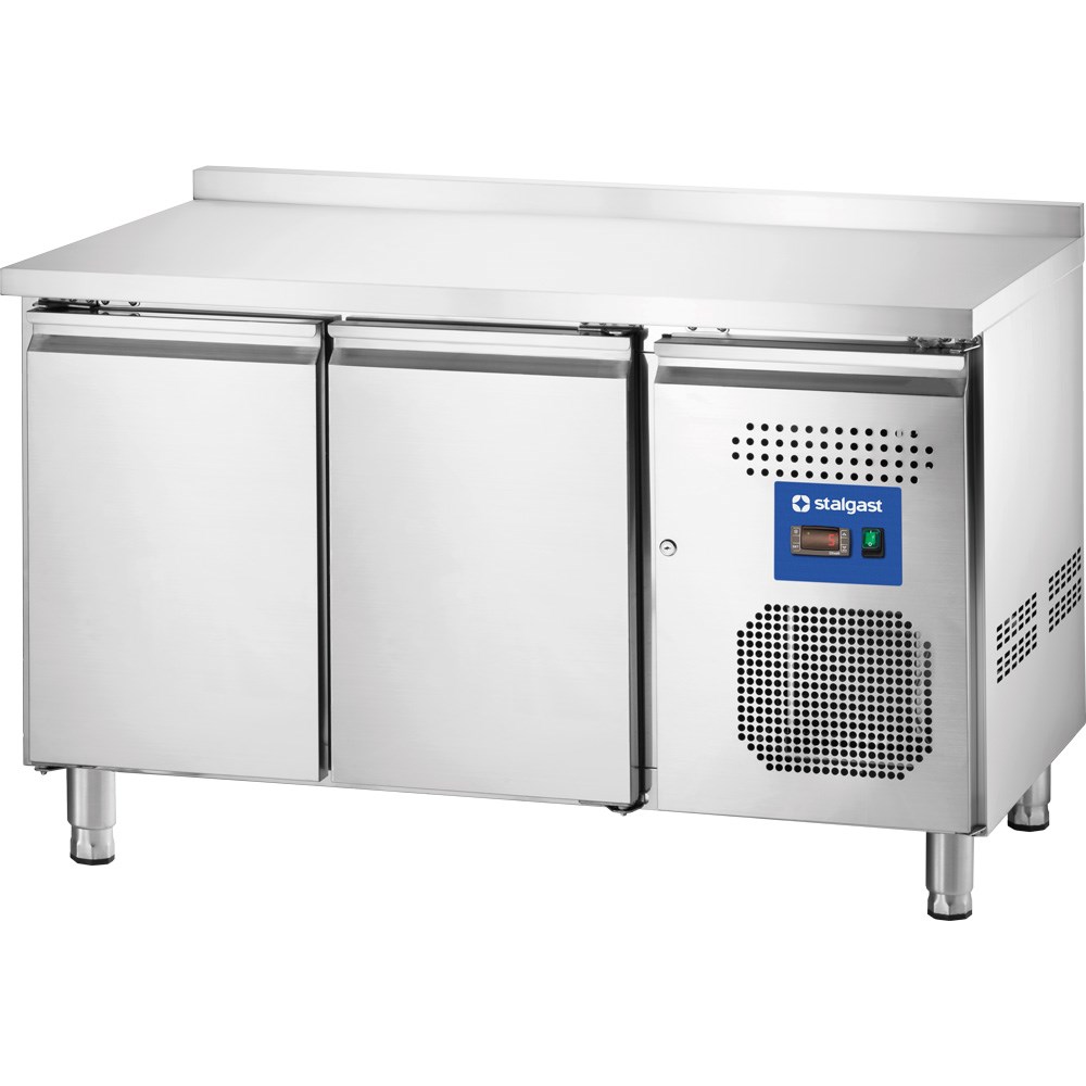 STARLINE Kühltisch mit zwei Türen, GN1/1, 1365x700x875 mm (BxTxH), 368 L, mit Aufkantung Kühltisch, 2-türig, GN1/1, 1360x700x850 mm (BxTxH), mit Aufkantung