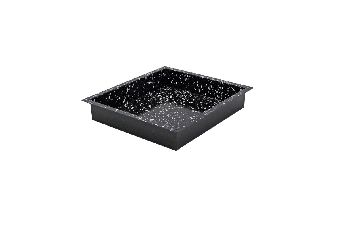 Backblech GN 2/3 Granit-Emaille 354 x 325 x 60 mm Backblech GN 2/3 Granit-Emaille 354 x 325 x 60 mm