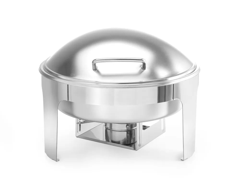 Chafing Dish rund, satiniert, Profi Line, 6L, 465x420x(H)320mm