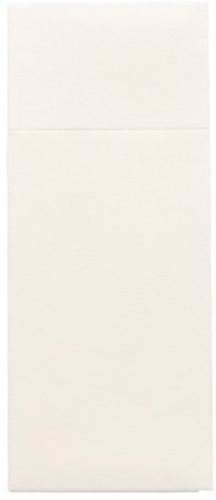 12000 Bestecktaschen, Airlaid 40 cm x 33 cm weiss mit Besteckfalz