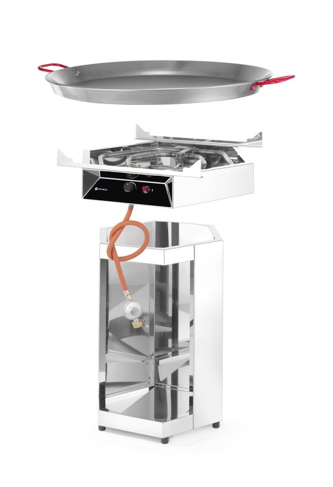 Gasgrill Fiesta 800, HENDI, 7kW, 800x800x(H)900mm Gasgrill Fiesta 800, HENDI, 7kW, 800x800x(H)900mm