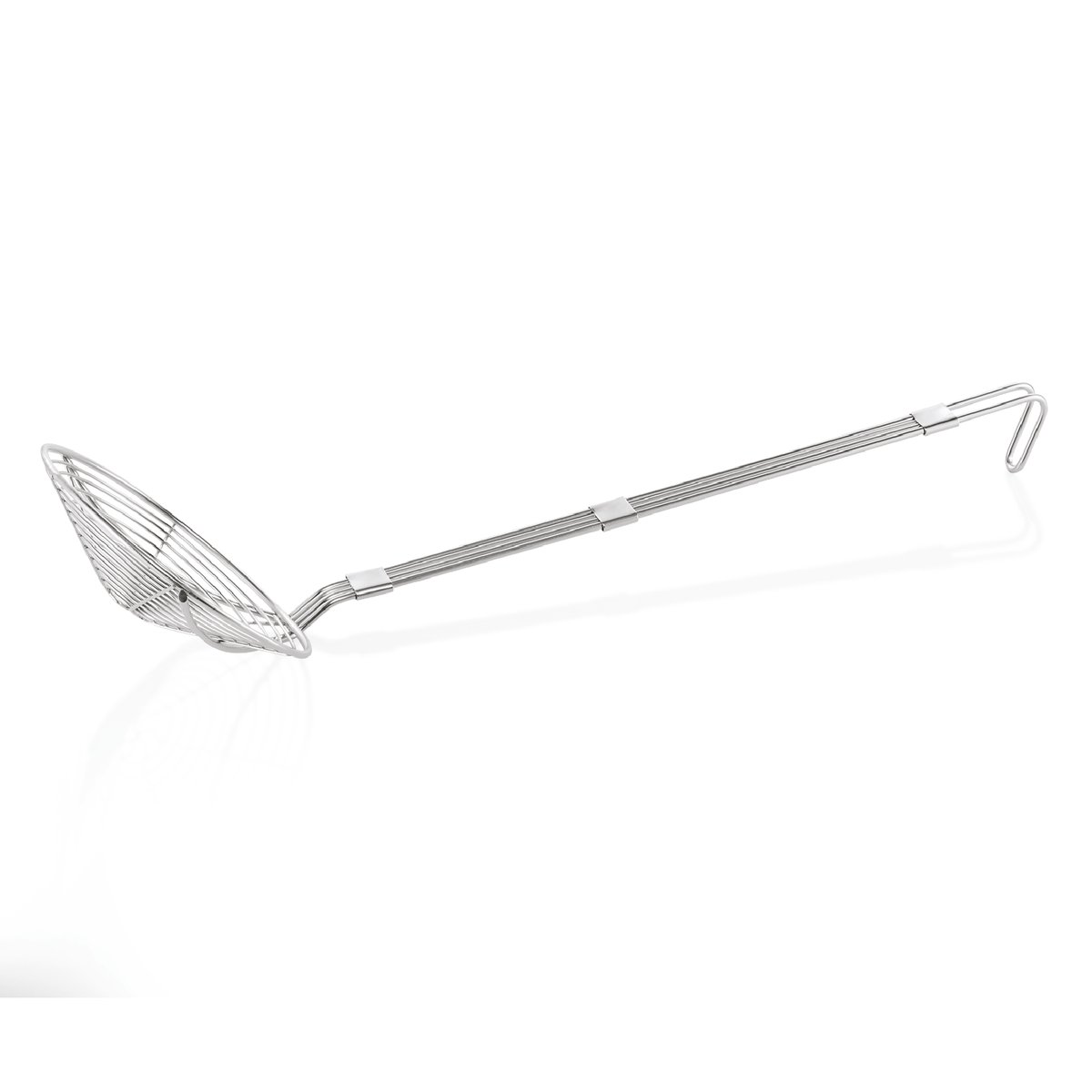 Frittierlöffel Ø 18 cm, (L) 46 cm