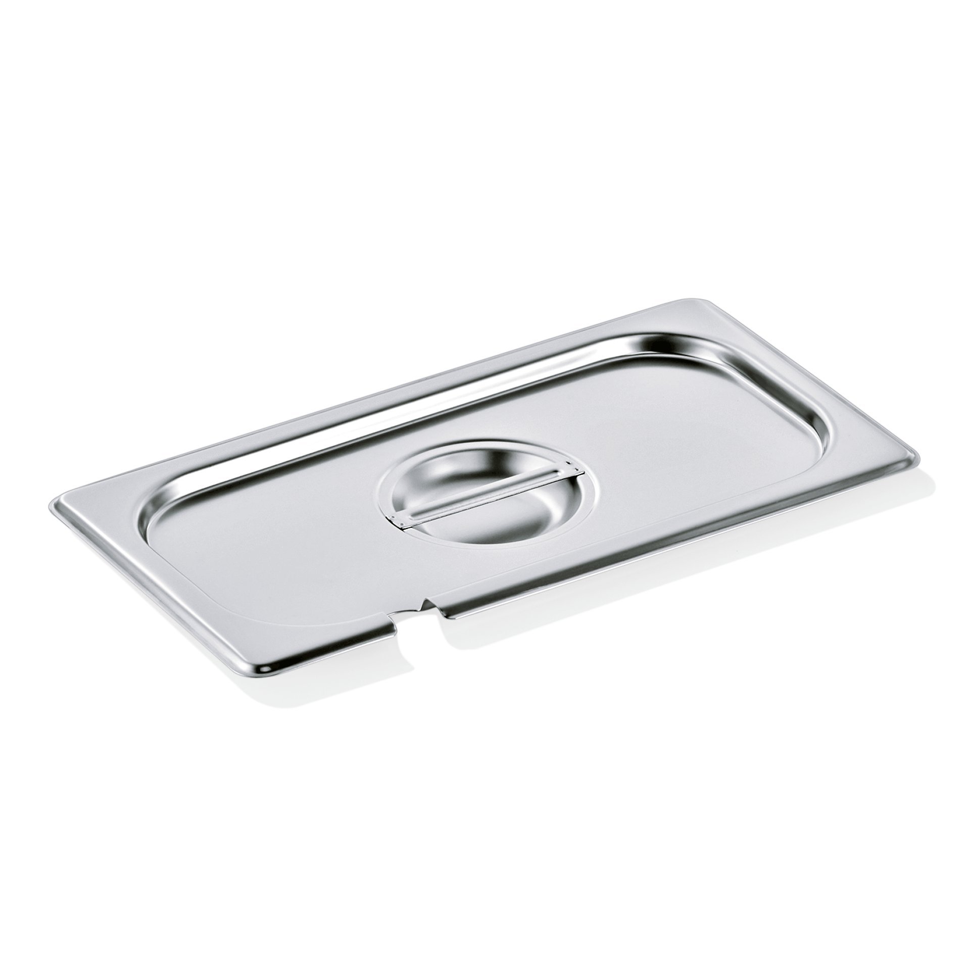 GN 1/3 Deckel mit Löffelaussparung GN 90