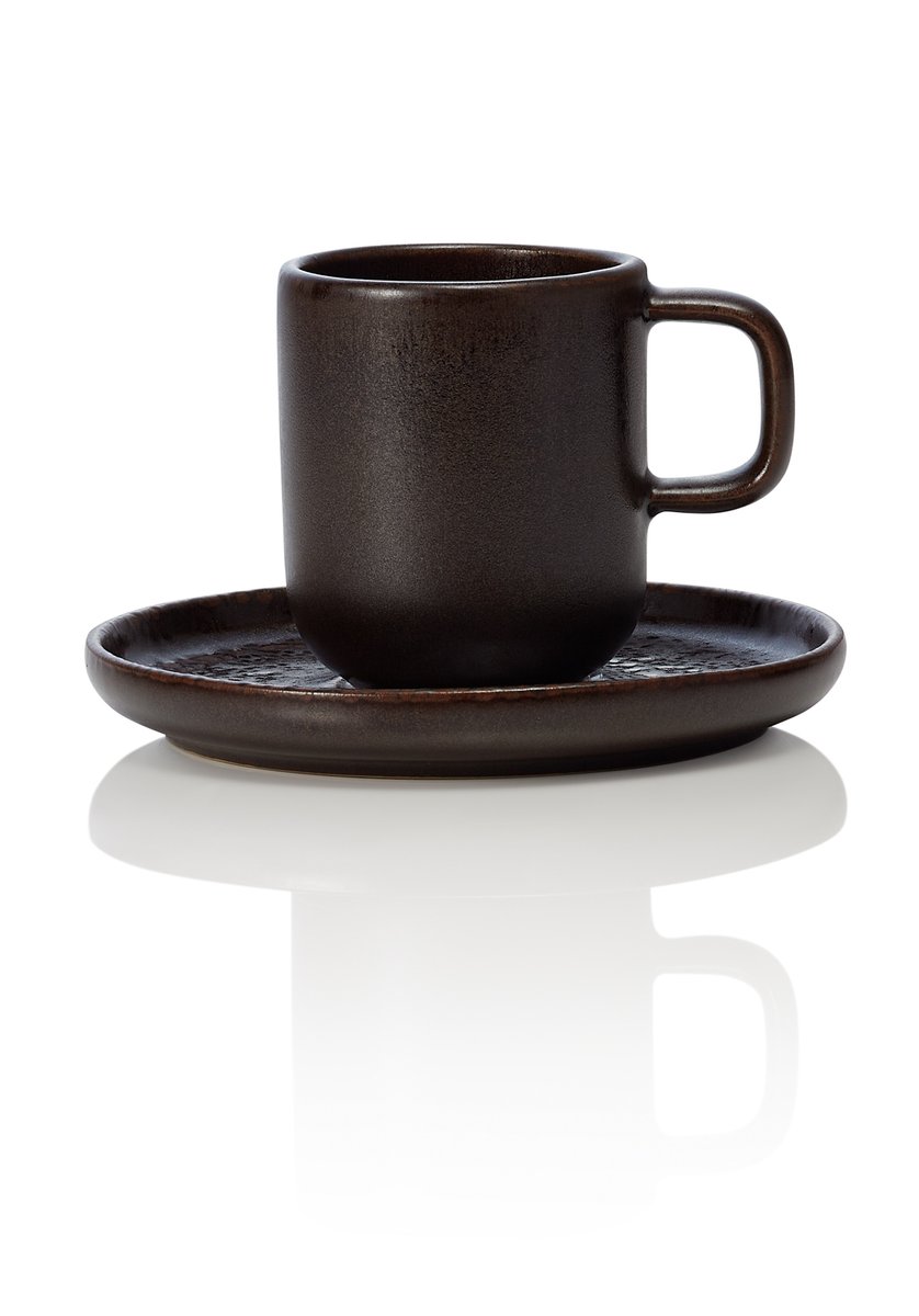 Ober- und Untertasse 0,1 L, (H) 6,5 cm