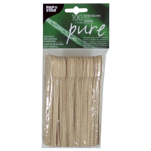 2000 Rührstäbchen, Holz "pure" 13 cm 240000 Rührstäbchen, Holz "pure" 13 cm
