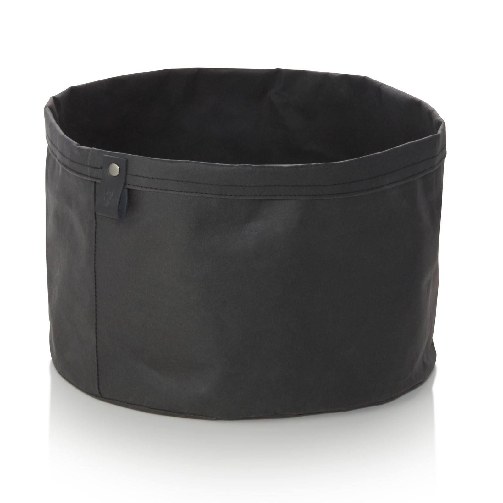 Brottasche CRAFT & CRUMBLE, Ø 30 cm, Höhe 22 cm, schwarz, Kraft Paper Brottasche CRAFT & CRUMBLE, Ø 30 cm, Höhe 22 cm, schwarz, Kraft Paper