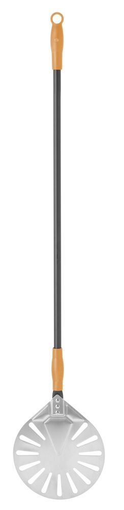 Pizzaschaufel, rund, HENDI, perforiert, 230x1200mm Pizzaschaufel, rund, HENDI, perforiert, 230x1200mm