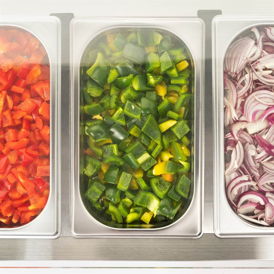 STARLINE Kühlaufsatzvitrine, 7x GN 1/4, 1500x335x440 mm (BxTxH)