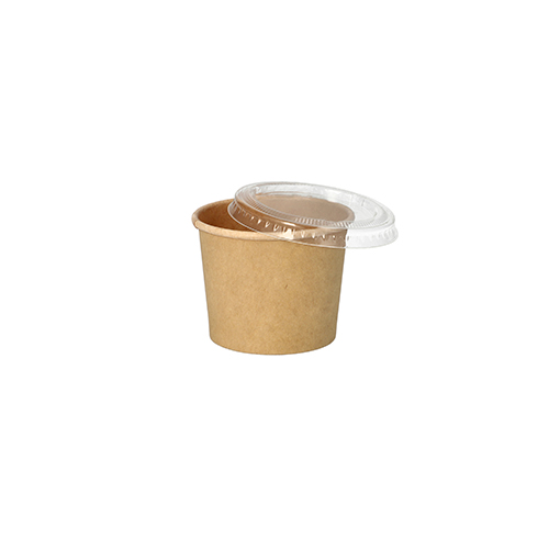 29000 Portionsbecher, Pappe 60 ml Ø 6 cm · 4,9 cm braun