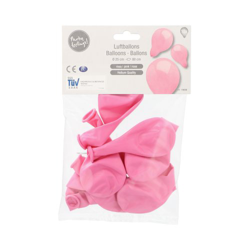 120 Luftballons Ø 25 cm rosa 33600 Luftballons Ø 25 cm rosa
