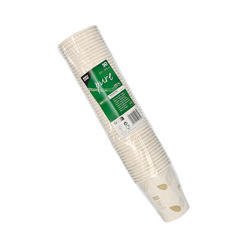 18000 Trinkbecher, Pappe "pure" 0,2 l Ø 8 cm · 9,2 cm "ZERO"