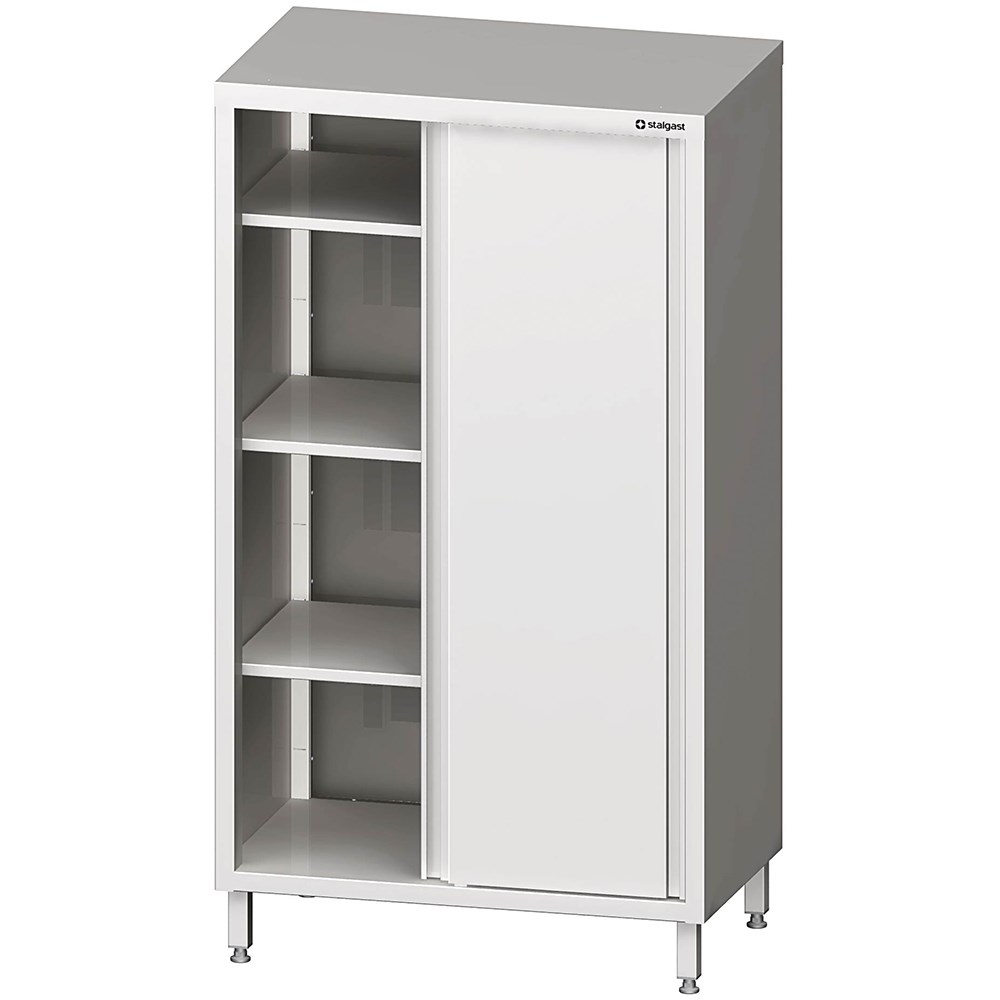 Hochschrank mit Schiebetüren, 800x500x1800 mm, verschweißt Hochschrank mit Schiebetüren, 1200x700x1800 mm, verschweißt