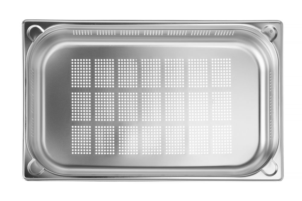 Behälter GN 1/1 perforiert, HENDI, Kitchen Line, GN 1/1, 14L, (H)100mm
