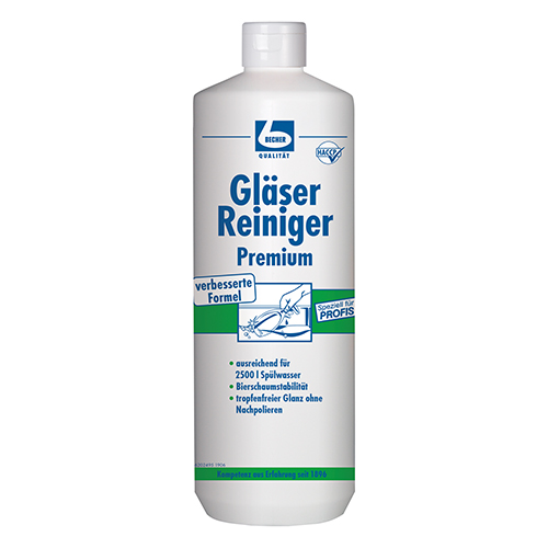 Dr. Becher Gläser Reiniger 1 l PREMIUM Dr. Becher Gläser Reiniger 1 l PREMIUM