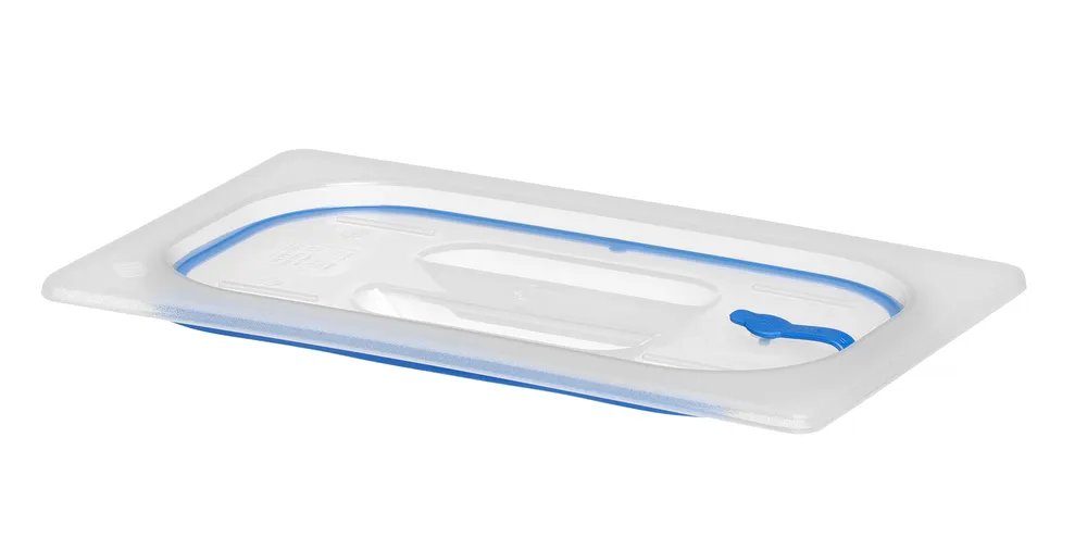 Gastronorm Deckel, luftdicht verschließbar, GN 1/4, Transparent, 265x162mm