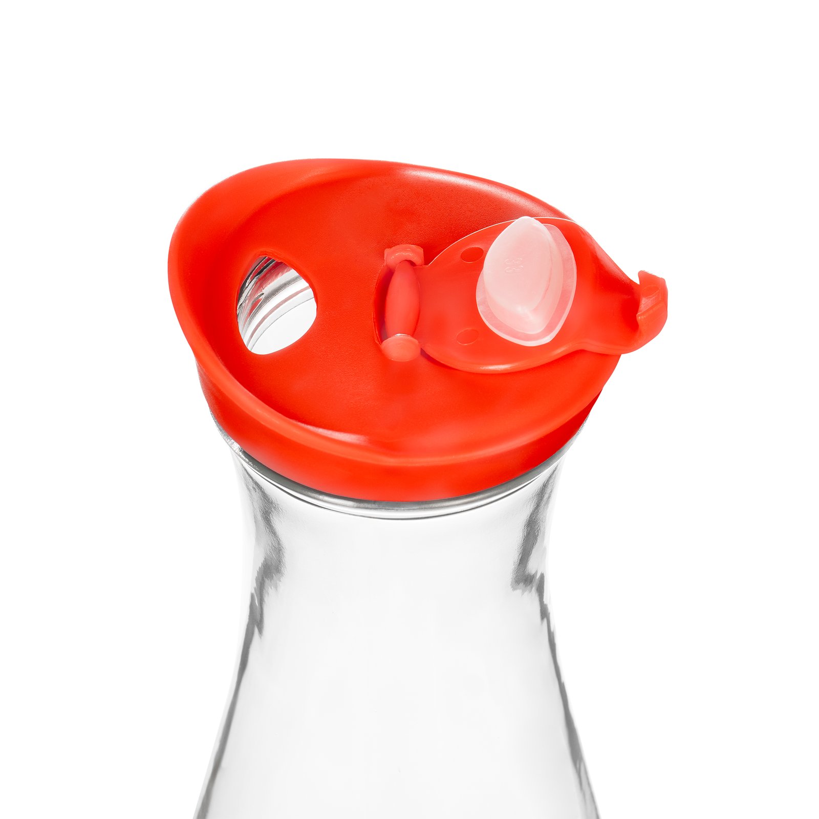 Karaffe 1 L, Ø 6,7 cm, (H) 26 cm, rot