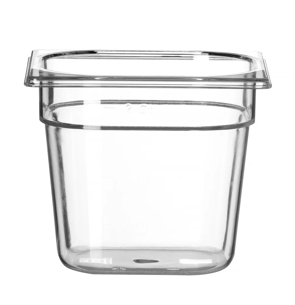 Gastronorm-Behälter 1/6, Profi Line, GN 1/6, 2,4L, Transparent, 176x162x(H)150mm