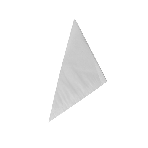 140000 Spitztüten, Pergament-Ersatz, gefädelt 19 cm x 19 cm x 27 cm weiss Füllinhalt 125 g, fettdicht
