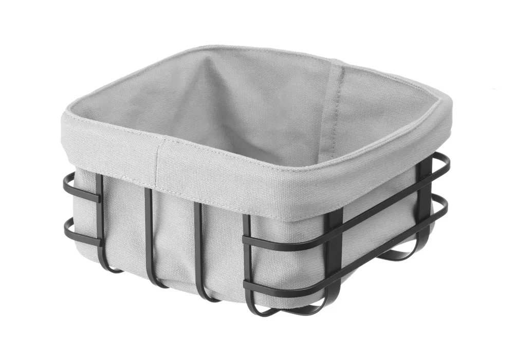 Brotkorb mit Beutel, quadratisch, 190x190x(H)100mm