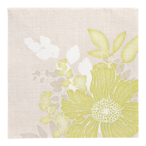 12500 Servietten "ROYAL Collection" 1/4-Falz 40 cm x 40 cm grün "Annabel"