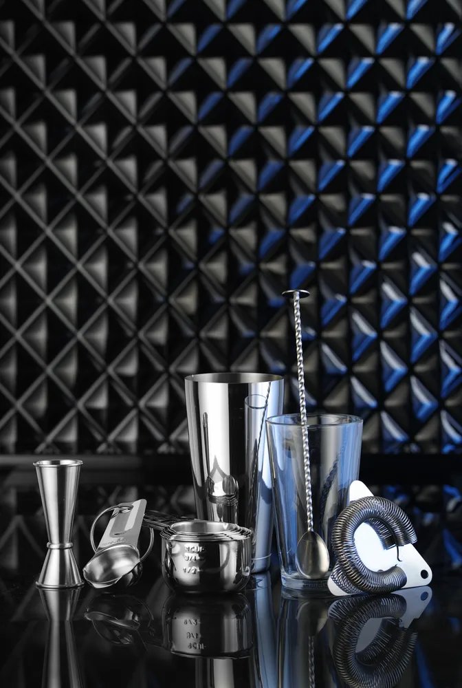 Barlöffel mit Stößel, BarUp, 280x35mm Barlöffel mit Stößel, BarUp, 280x35mm