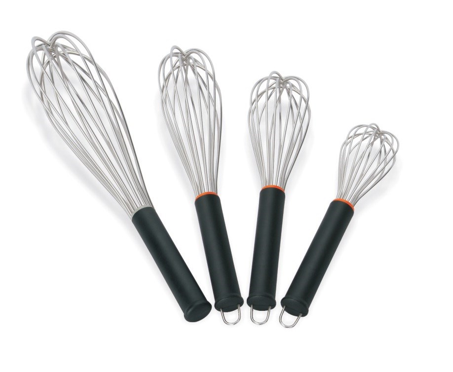 Schneebesen mit Kunststoffgriff, Länge 250 mm Schneebesen mit Kunststoffgriff, Länge 250 mm