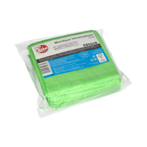 2160 Microfasertücher 32 cm x 32 cm grün "Profi"