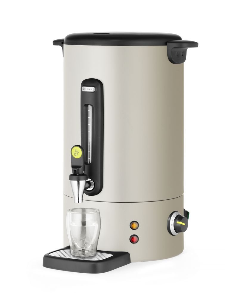 Heißgetränkekessel UNIQ, designed by Robert Bronwasser, 16L, Creme, 220-240V/1650W, 357x380x(H)502mm Heißgetränkekessel UNIQ, designed by Robert Bronwasser, 16L, Creme, 220-240V/1650W, 357x380x(H)502mm