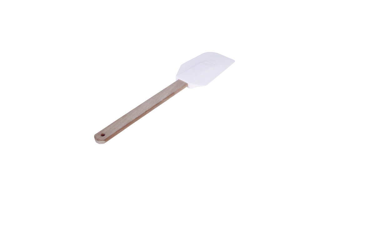 Stielschaber, Gummi mit Holzgriff