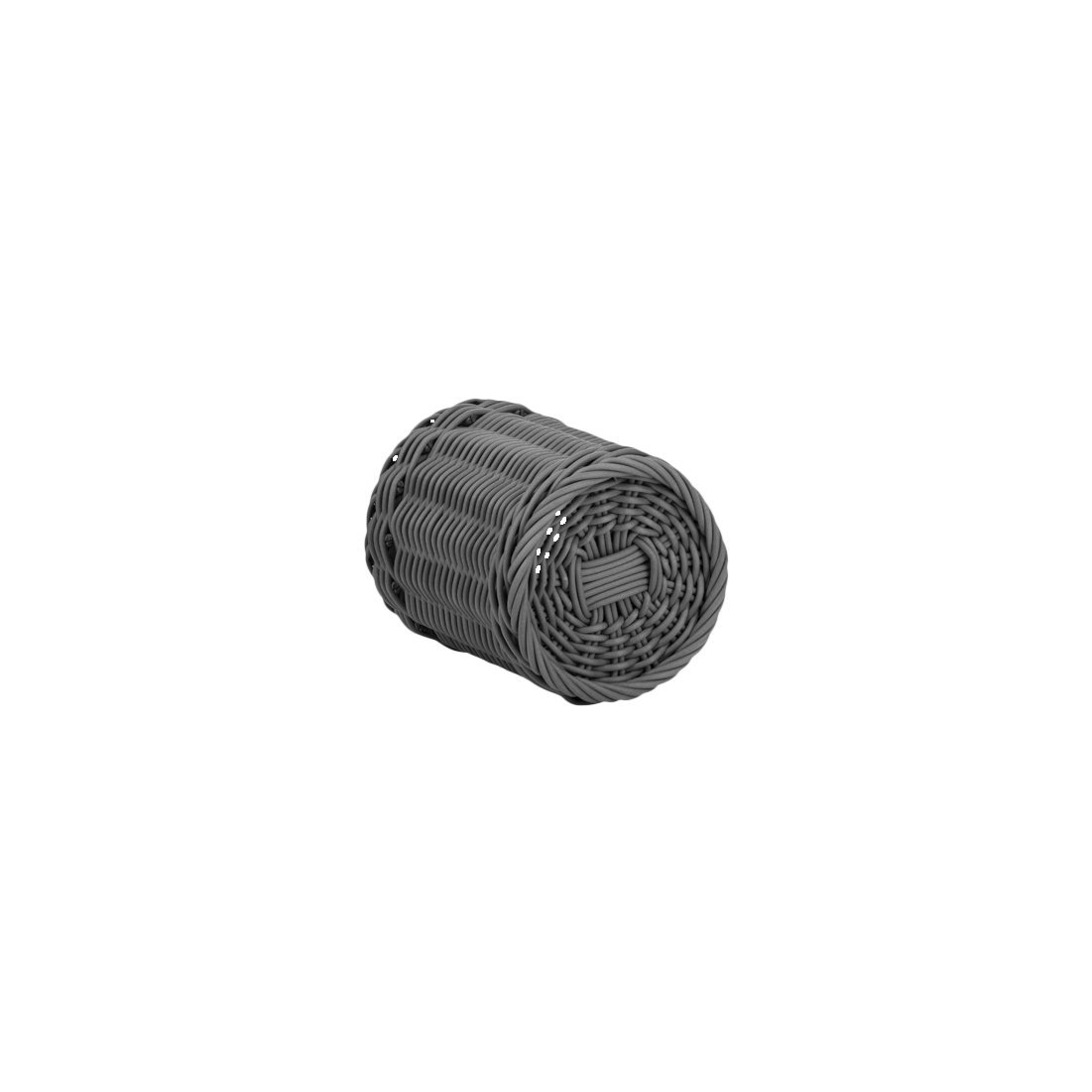 Besteckkorb Ø 12 cm, (H) 15 cm, grau